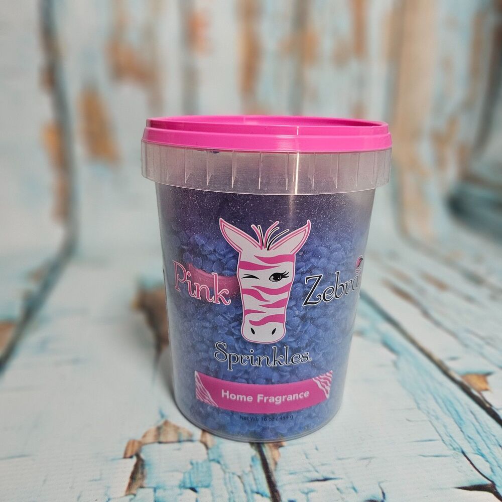 Pink Zebra Blueberry Waffles Sprinkles 16 oz NEW Wax Melts Sweet Bakery Scent